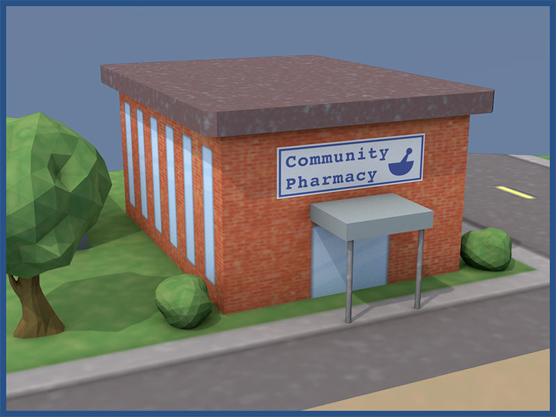image of community pharmacy